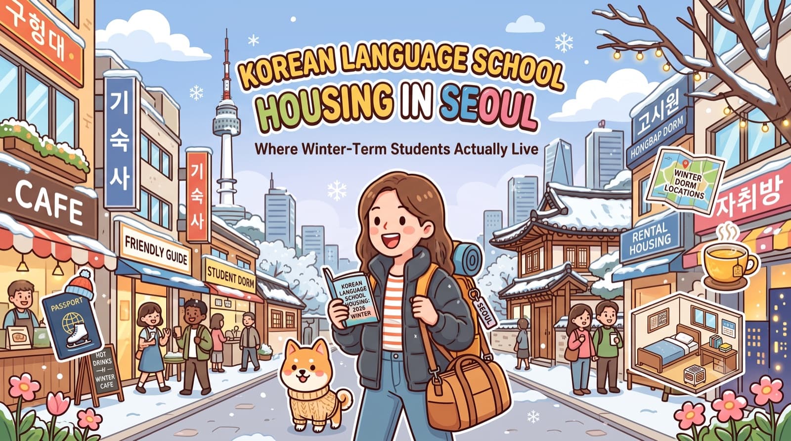 Korean Language School Housing in Seoul: Where Winter-Term Students Actually Live