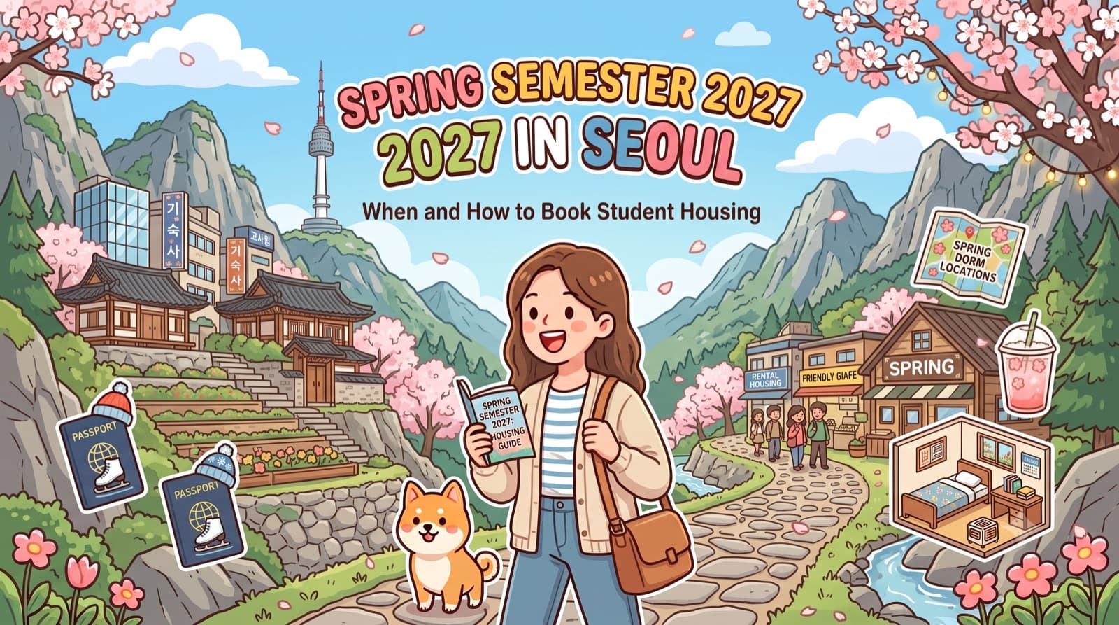 Spring Semester 2027 in Seoul: When and How to Book Student Housing