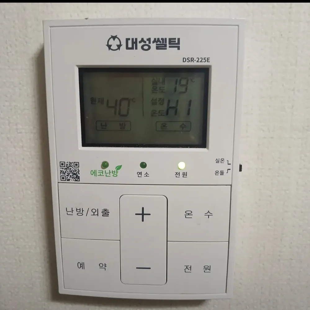 Daesung Celtic DSR-225E boiler panel