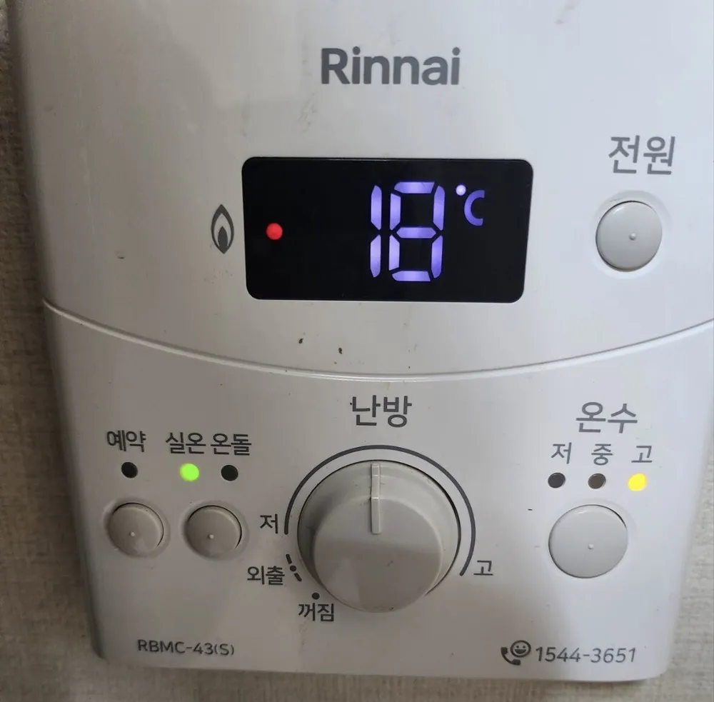 Rinnai RBMC-43 boiler panel