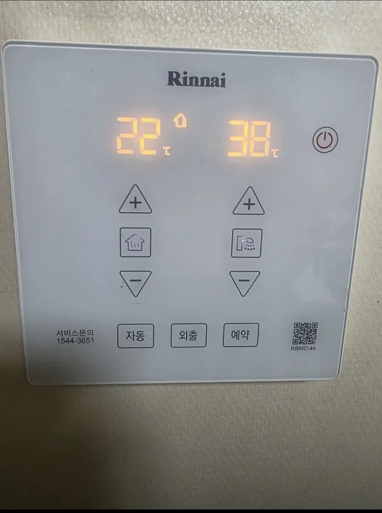 Rinnai RBMC-44 boiler panel