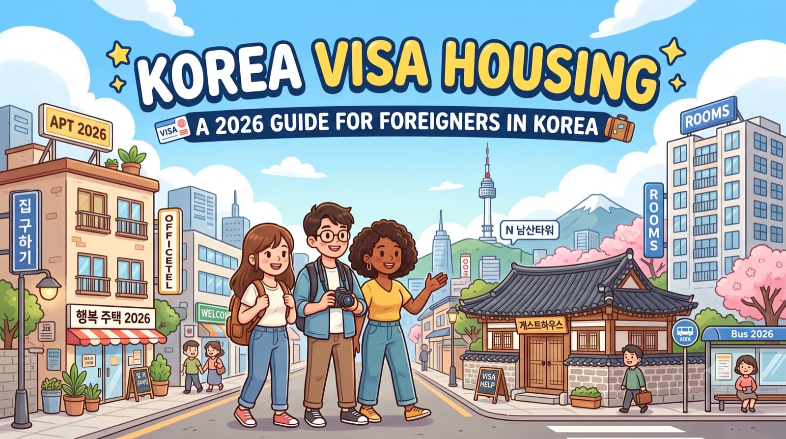 Korea Visa Housing: A 2026 Guide for Foreigners in Korea