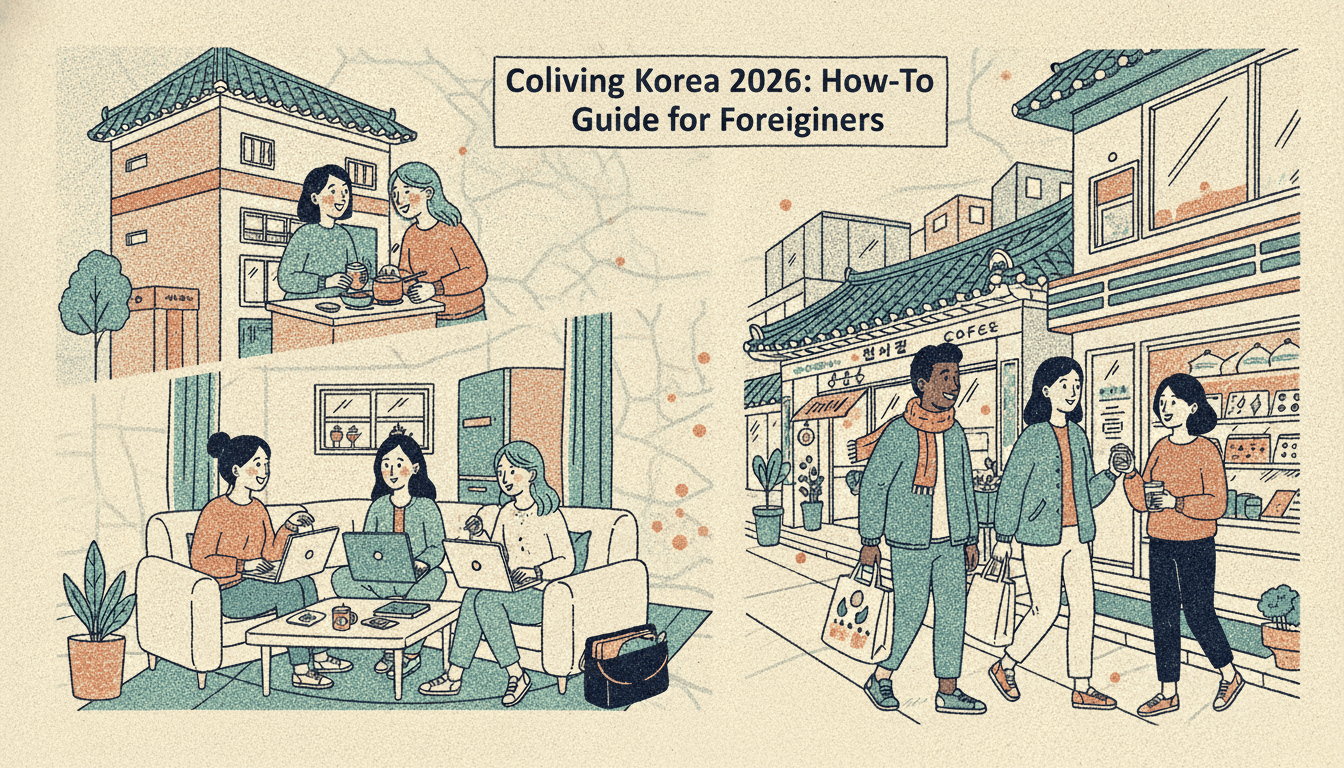 Coliving Korea: A 2026 Guide for Foreigners in Korea