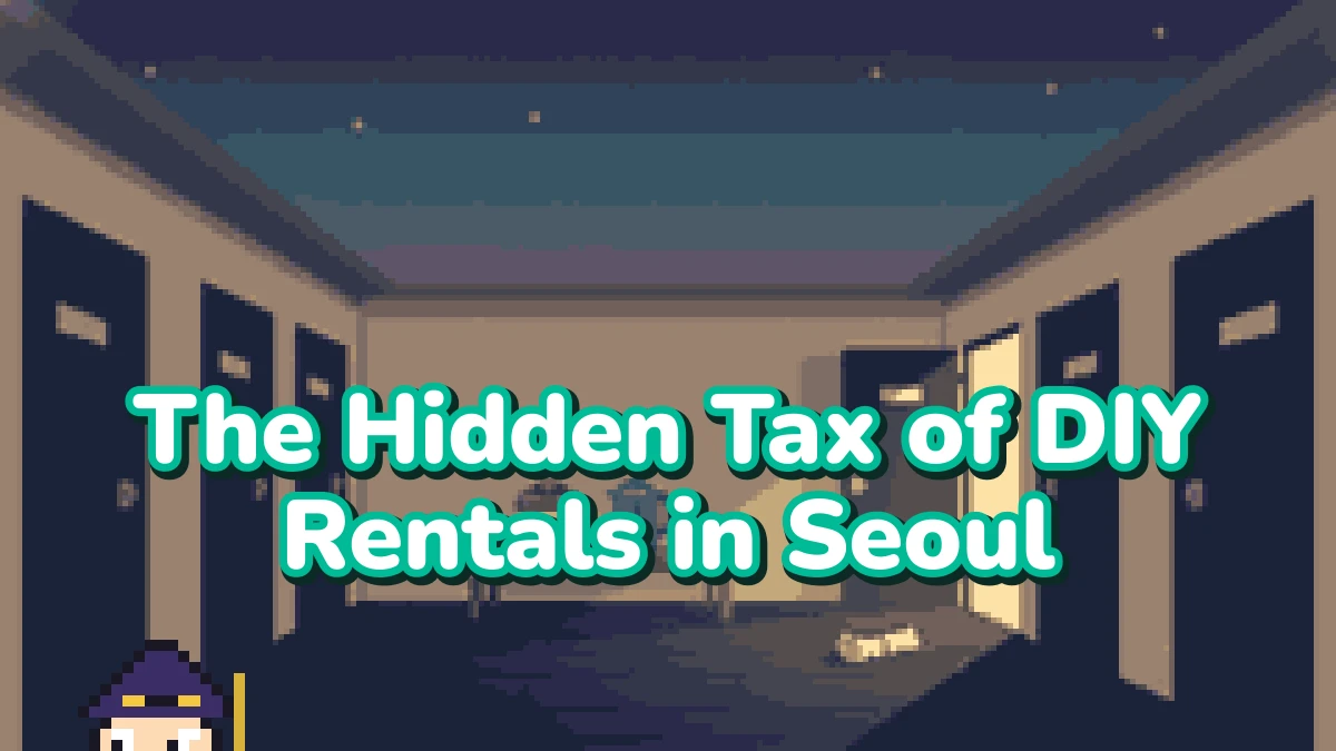 The Hidden Tax of DIY Rentals in Seoul: The Full Cost Foreigners Actually Pay