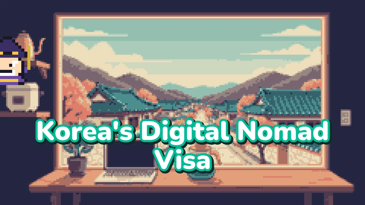 Korea's Digital Nomad Visa (F-1-D): The 2026 Guide to the Eased Rules, Income Thresholds, and Where to Live