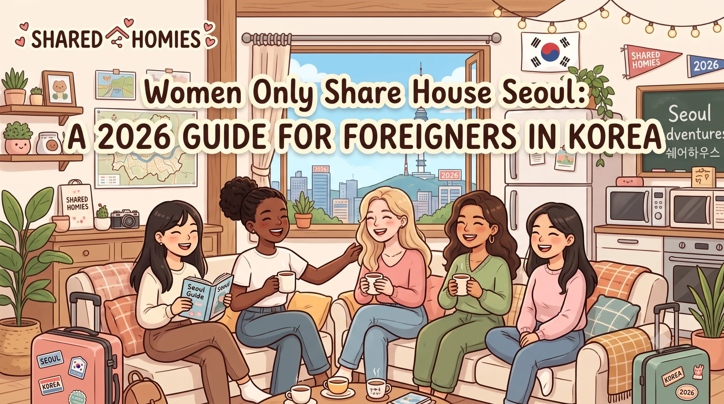 Women Only Share House Seoul: A 2026 Guide for Foreigners in Korea